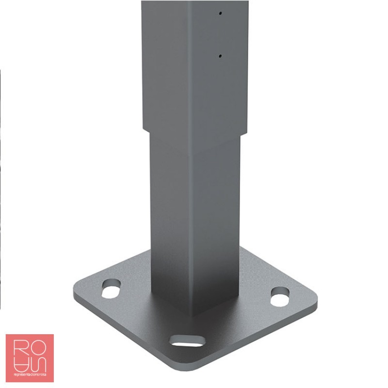 Pèrgola de pas coberta model Milà